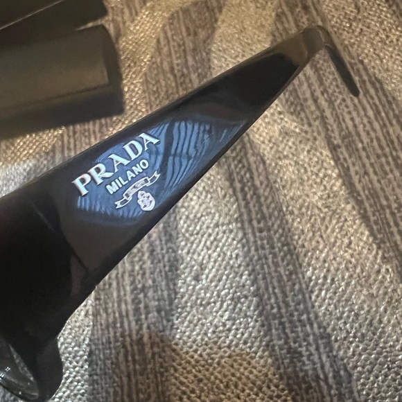 NIB authentic Prada glasses demo lens black frame - Picture 6 of 16